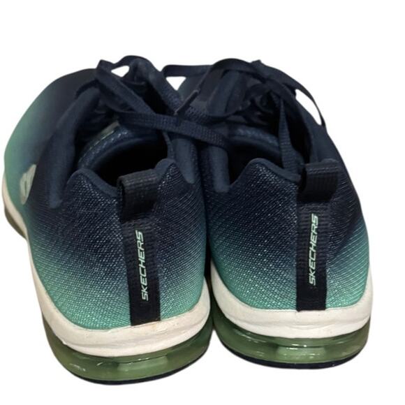 SKECHERS Skech-Air Memory Foam Blue Trainer Sneakers SZ 9 - Picture 7 of 10